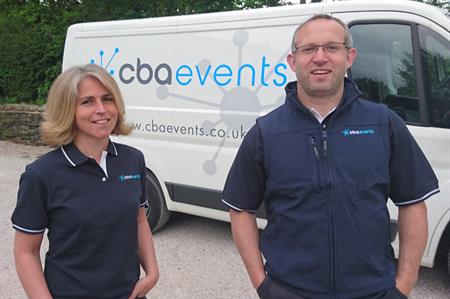 Sara Young and Tim Green, CBA Events