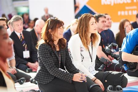 Confex numbers were down amid bad weather. Credit: @olympia_london