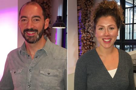 Simon Bull and Leanne Attridge