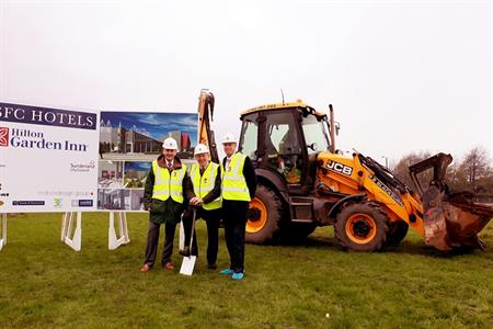 Work starts on Sunderland's Stadium Park Hilton Hotel