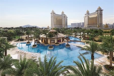 Ritz-Carlton and JW Marriott hotels at Galaxy Macau resort