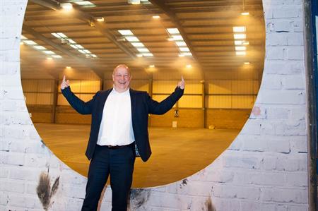 CEO Dale Parmenter unveils drp's new office space