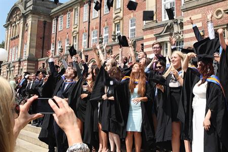 Graduates at Leeds Beckett University