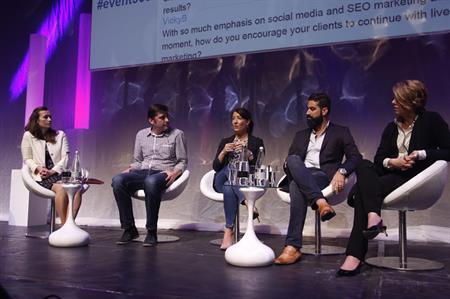 A panel at Event360