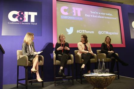 Event planners from Clarks, Barclays and L'Oreal at Corporate Forum
