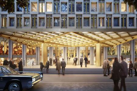 US embassy to become luxury hotel (picture: Qatari Diar)