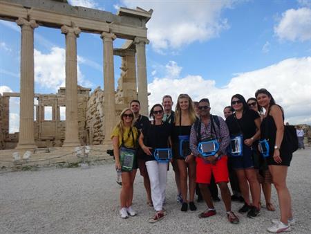 Interactive visit to the Acropolis