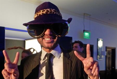Guests enjoyed the photo booth at The Tower Hotel's events showcase