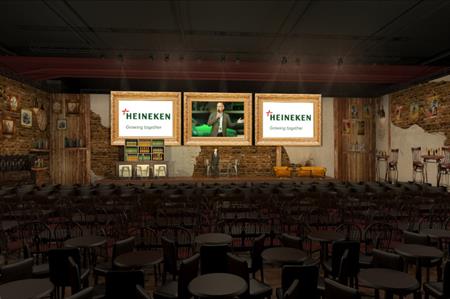 HEINEKEN will host its annual conference at Manchester's Victoria Warehouse