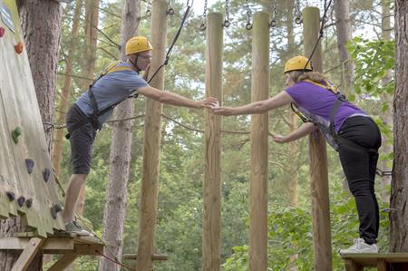 Teambuilding at the Hitachi conference