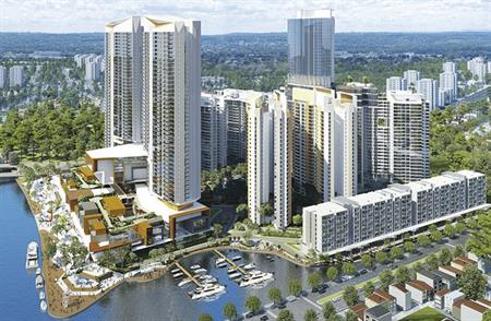 Rendering of what the finished hotel will look like