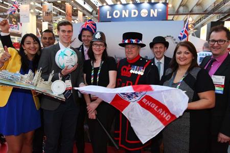 London & Partners stand at Imex 2014