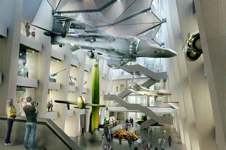 IWM London's new atrium