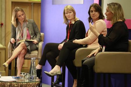 Panel with event planners from Clarks, Barclays and L'Oreal at Corporate Forum