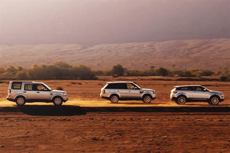 Land Rover vehicles