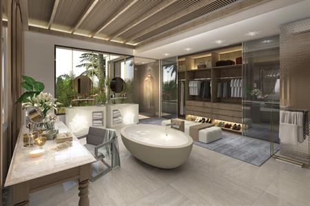 Bathroom at the Jumeirah Al Naseem