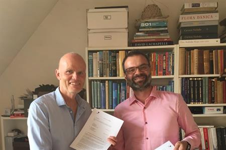 Per Ankaer from ICS and Thomas Wüthrich from MCI