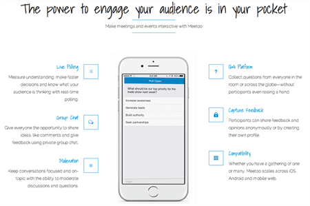 Lumi has launched new live polling and messaging app Meetoo