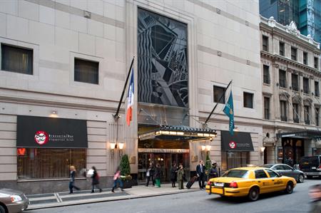 Main entrance to the Millennium Broadway Times Square