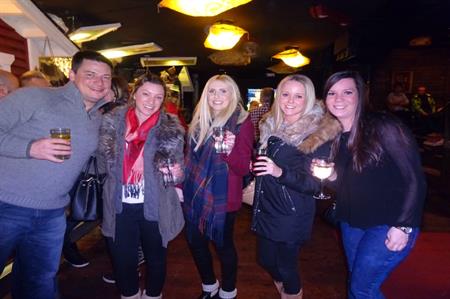 Event planners enjoy an evening out in Levi