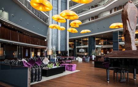 The lobby at the Fairmont Rey Juan Carlos I will be renovated