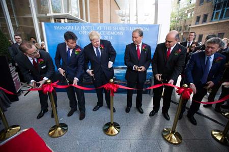 In Pictures: Shangri-La at the Shard launch