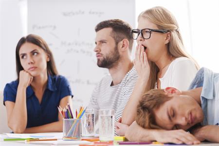 One in three delegates admits to falling sleepy after lunch (©iStockphoto.com)