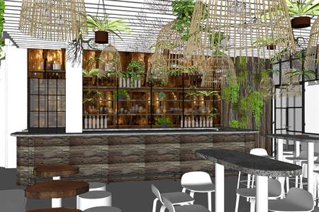 An early rendering of how the venue will look