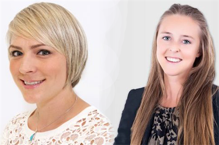 TBA new faces Jen Duszanskyj (left) and Charlotte Briem