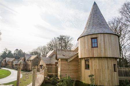 A luxury treehouse in the Enchanted Village