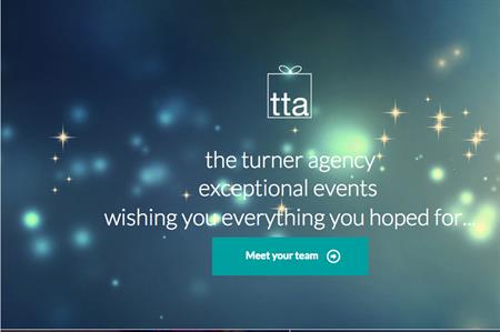 The Turner Agency website