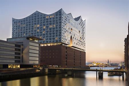 The new Westin Hotel in Hamburg