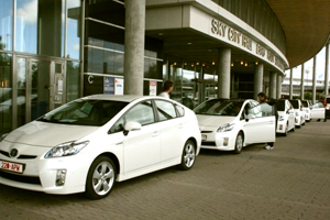 Toyota picks green venue for car launch