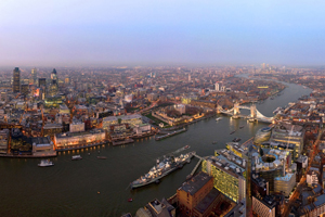 View from The Shard, London