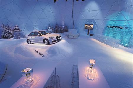 Apollo Vredestein's global launch of Quatrac 5 and Snowtrac 5 tyres in Edinburgh