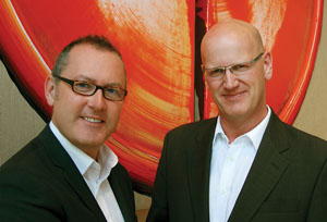 First Protocol's Waddington (r) and COH's O'Hare (l)