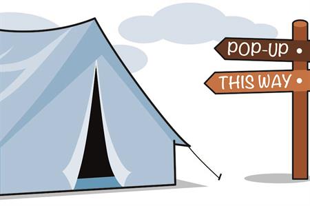 When a pop-up isn't a pop-up