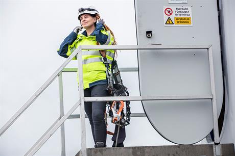 “Women often think they have to be 110% qualified to apply for a job, whereas men think they only have to be 40% qualified” (pic: Niels Vester/Vattenfall)