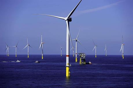 Gode Wind 1 consists of 55 Siemens Gamesa SWT-6.0-154 turbines (pic credit: Ørsted)