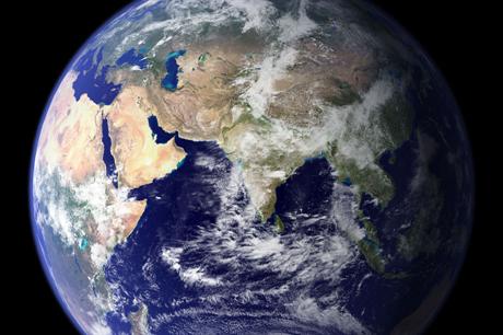 Global demand for wind turbines is contracting (Photo credit: NASA)