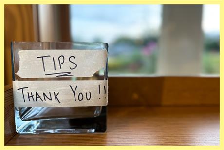 what does tipping mean in your line of work
