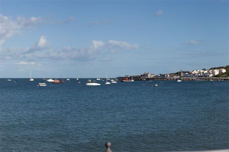 A rendering showing how the project will look from Swanage Bay, Dorset