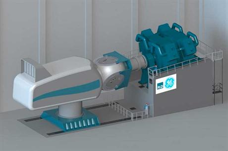 The LORC testing rig was built by GE