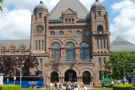 Ontario's parliament - province is ending FIT programmer following WTO ruling