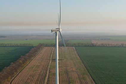 Pueblo makes towers for the V90 wind turbine