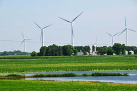 EDF's Lakefield wind farm in southern Minnesota