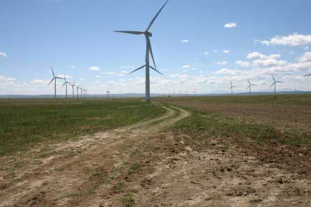 Vision Quest Windelectric's Summerview Wind Power Project in southern Alberta