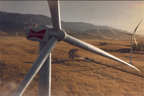 Budweiser's New Super Bowl Commercial Celebrates Wind Power