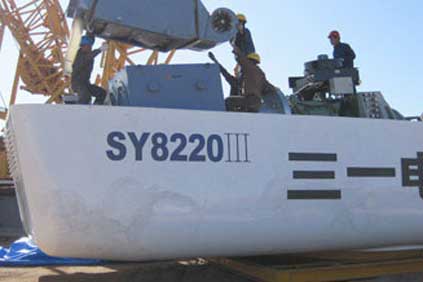 The project will use Sany 1.5MW turbines