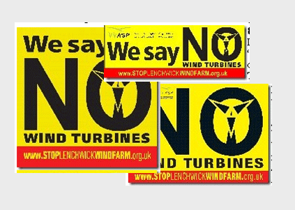 Anti-Lenchwick campaign: censured by the UK Advertising Standards Authority